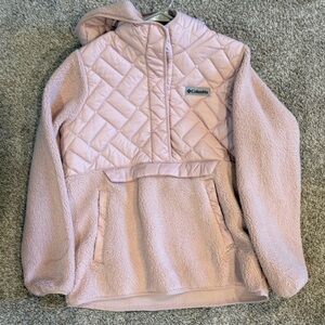 Columbia Light Pink Quilted Jacket